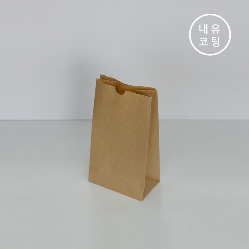 크라프트 종이봉투 무지 내유코팅 소 1000매