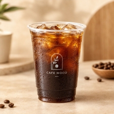 PET컵 92파이 (고급형) 아이스컵 14oz, 16oz 칼라인쇄 100개