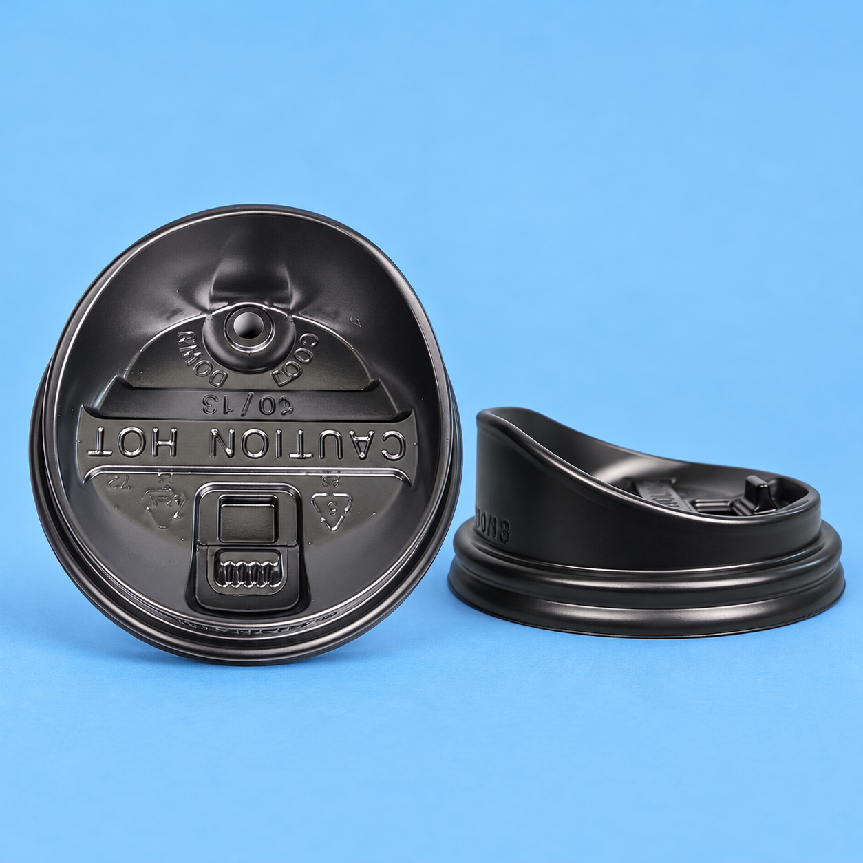 블랙 롱개폐 머그리드 10/13oz, 12/16/20oz 종이컵용 1000개